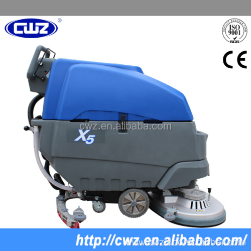 High efficient automatic floor scrubber dryer